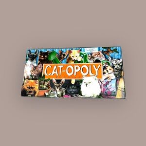 Vtg Cat-Opoly Board Game - Purrfect Fun for Cat Lovers!